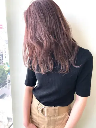 セミロング 小澤大輔 YOLO hairのヘアスタイル