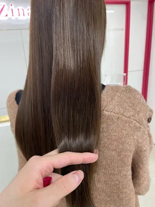 ロング カラー 冨木 雄斗のヘアスタイル