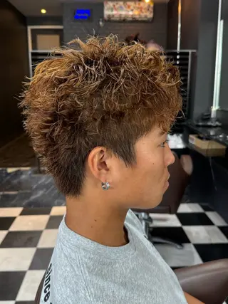 パーマ メンズ joker所属・京都/伏見/メンズ/ 石田昂のヘアスタイル