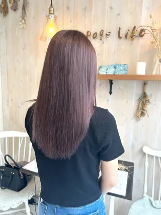 ロング カラー ダブルカラー/ウルフ 上田　航平のヘアスタイル