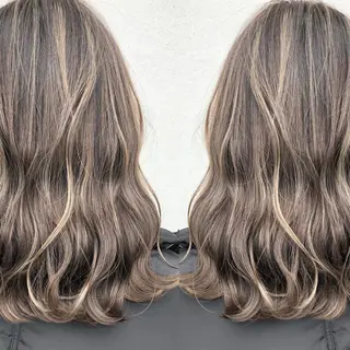 セミロング 具志 正太のヘアスタイル