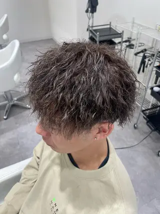 ミディアム カラー メンズ Men´s BUCK所属・岐阜No.1メンズ 美容師／村上達紀のヘアスタイル