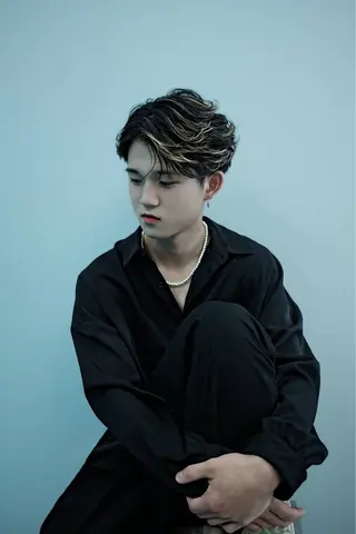 ショート カラー ヘアアレンジ メンズ 大西 れいやのヘアスタイル