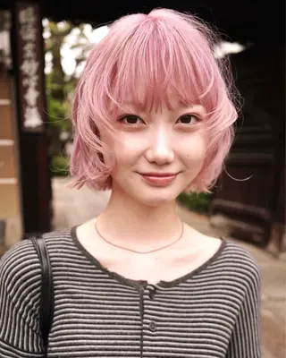 ショート カラー デザイン/レイヤー Kaito🐩/栄のヘアスタイル