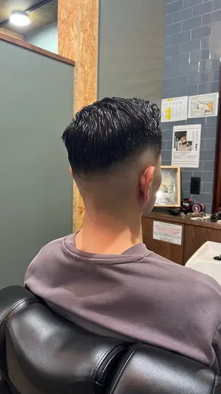 ショート メンズ 荻沼 快のヘアスタイル