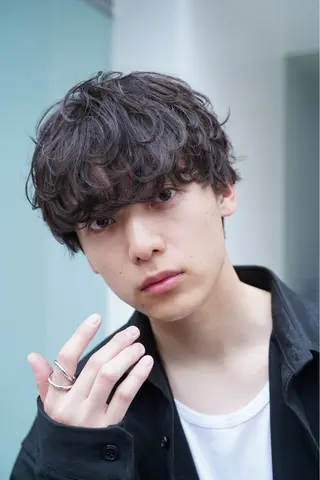 パーマ メンズ fifth　石垣 海音のヘアスタイル