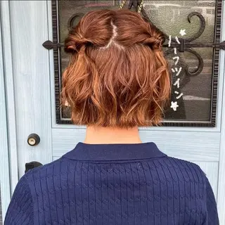 ヘアアレンジ ナチュラルヘア 🌱/久留米/あまのヘアスタイル
