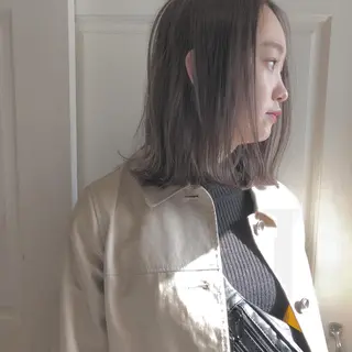 ミディアム 🌸ハイトーン 新田　廉 🌸のヘアスタイル