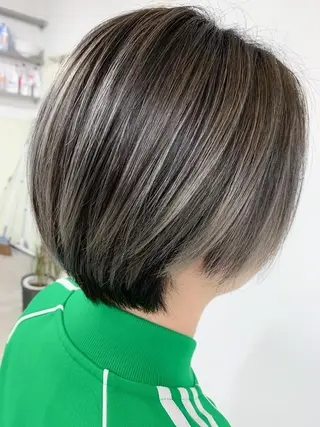 ショート 🌿佐山 絵梨佳🌿 Recharme新保のヘアスタイル