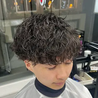 ショート パーマ メンズ メンズパーマ名人 TAKUMAのヘアスタイル