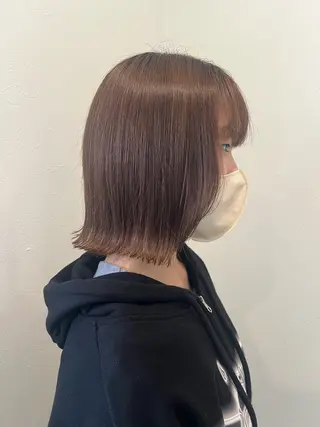 ミディアム Lapel green所属・Lapelgreen 森町 / AOIのヘアスタイル