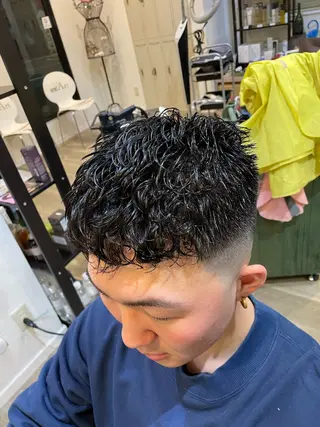 メンズ けいせい/横浜/ カラー、パーマ、縮毛のヘアスタイル