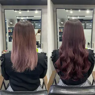 ロング カラー ヘアアレンジ ar+ ❤︎ maiのヘアスタイル