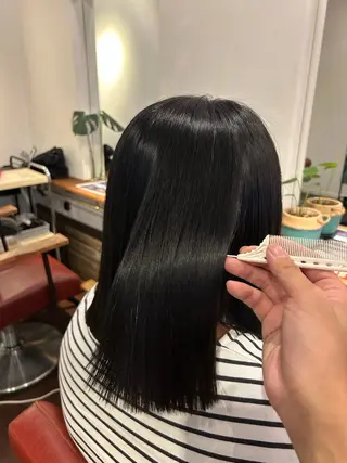 ミディアム 橋本岬也jiji by MOPSのヘアスタイル