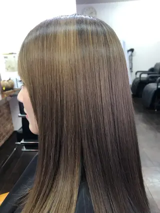 ロング パーマ 桧山 真のヘアスタイル