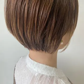 ショート 大江 美穂のヘアスタイル