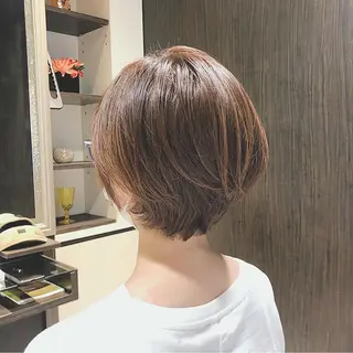 ショート カラー 清水 義久のヘアスタイル