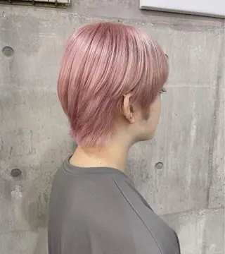 ミディアム カラー MIRAC所属・Ryoichi⛓️ 韓国ヘア/ハイトーンのヘアスタイル