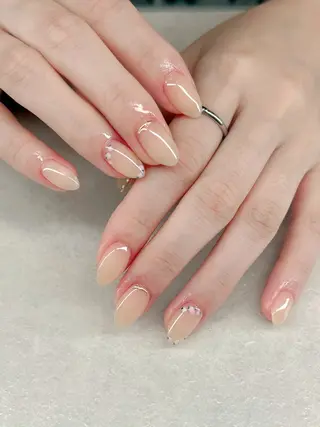 ネイル Agate miku🎀‧₊のネイルデザイン