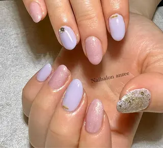 ミディアム ネイル sp anzeeのネイルデザイン