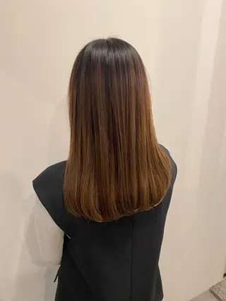 ミディアム 🍑 モモカ🍑のヘアスタイル