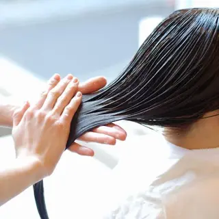 ミディアム カラー パーマ Luana梅田/ RIKAのヘアスタイル