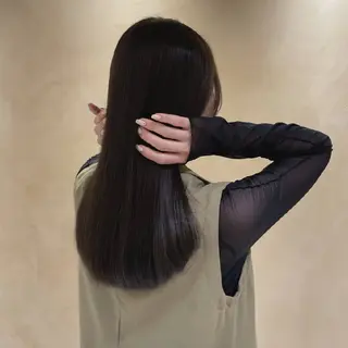 ロング カラー 川原田麻衣【薬院/平 尾/高宮】透明感🫧のヘアスタイル