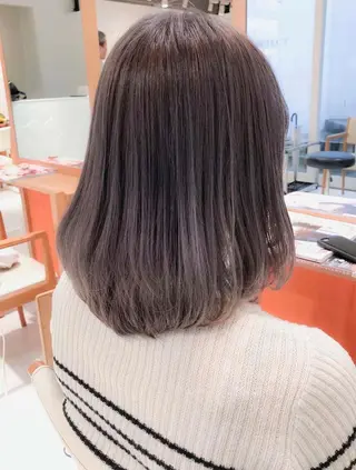 ミディアム カラー Days 透明感カラーのヘアスタイル