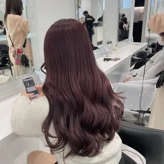 セミロング カラー 💎透明感カラー /kaito💎のヘアスタイル