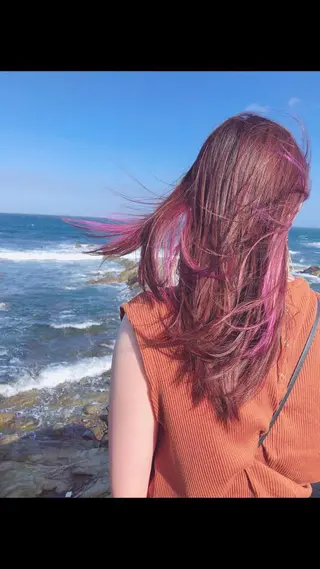 ロング カラー PROGRESS Harukiのヘアスタイル