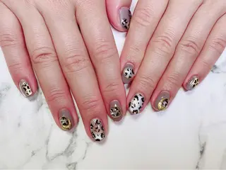 ロング カラー ネイル Q Free nailsのネイルデザイン