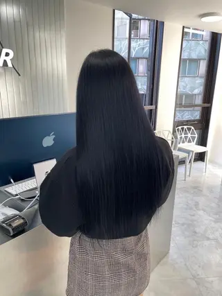 カラー 大人っぽ韓国ヘア🤍 yuma🐈‍⬛のヘアスタイル