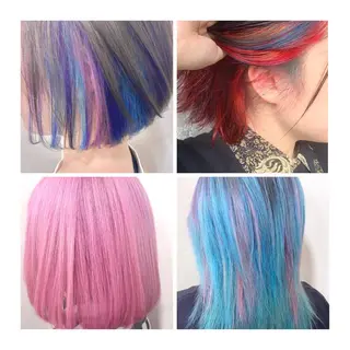 カラー GARU-ガル-所属・TSUNO🦖 派手髪/オタク美容師のヘアスタイル