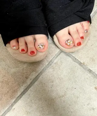 ネイル 甲府市徳行 🧸prunelleのネイルデザイン