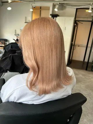 ミディアム カラー ✂️大門 巧✂️ LAFF難波店のヘアスタイル