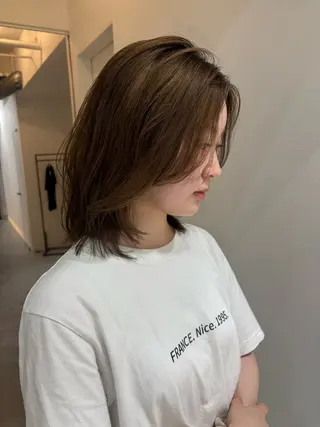 ミディアム 鍬塚 聖哉のヘアスタイル