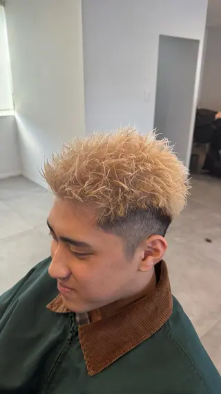 メンズ Joule大分 メンズ特化植木永遠のヘアスタイル