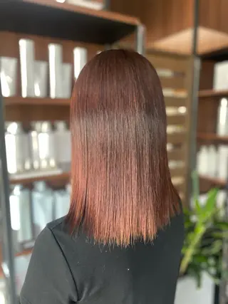 セミロング OGAWA NOAのヘアスタイル