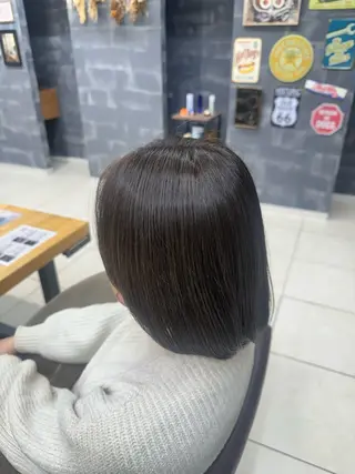 ショート カラー Laulu 佐藤壮也のヘアスタイル