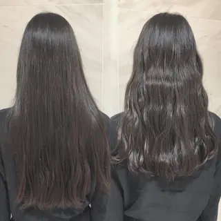 ロング カラー 荒木 依莉亜のヘアスタイル