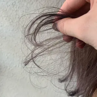 ミディアム カラー chouette/ 根本優希のヘアスタイル