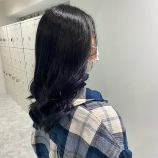 ミディアム カラー パーマ ヘアアレンジ メンズ キッズ ネイル マツエク・マツパ Lumo所属・💖横浜ブリーチなし 💖MIHOのヘアスタイル