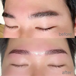 メンズ アイブロウ 🪞理想のお目元に ✨meache🎠のマツエク・マツパデザイン