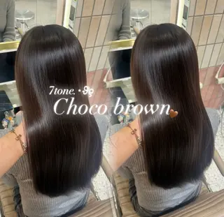 ロング カラー Minami🤍ྀི ／新宿／韓国スタイルのヘアスタイル