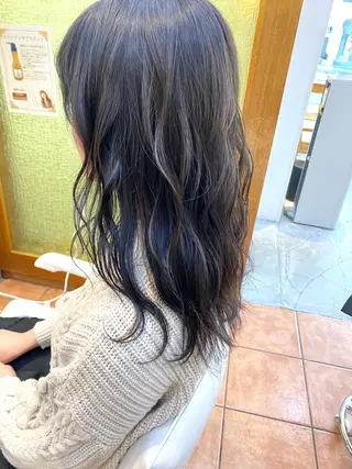 ミディアム カラー 髪質改善専門店QOLU所属・✨髪質改善専門店✨ QOLU✨のヘアスタイル