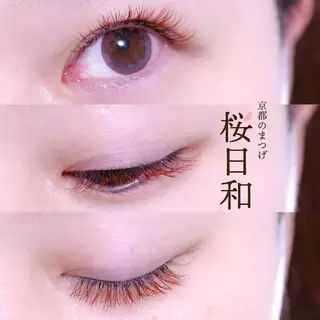 マツエク・マツパ 京都のまつげ桜日和 小島美桜のマツエク・マツパデザイン