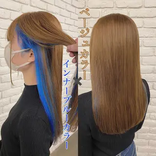 カラー Ms.CHARM所属・透明感カラー🌿 グレージュ🐺陽介のヘアスタイル