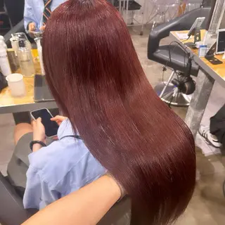 ロング IS所属・横浜美容室/透明感 カラー/レイヤーのヘアスタイル