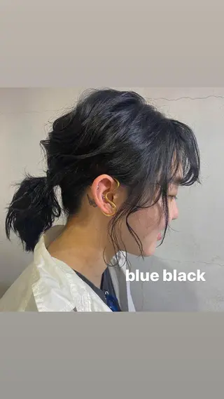 ミディアム カラー パーマ ヘアアレンジ M所属・ハイトーン/透け感 カラー🎀真香のヘアスタイル