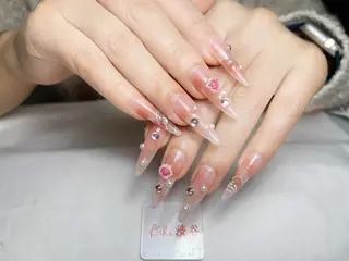 ネイル 💕鈴木ユリ パラジェル/オフ無料のネイルデザイン